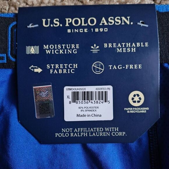 U.S Polo Assn. Boxer Briefs XLarge 2 Pack -J - Picture 5 of 5
